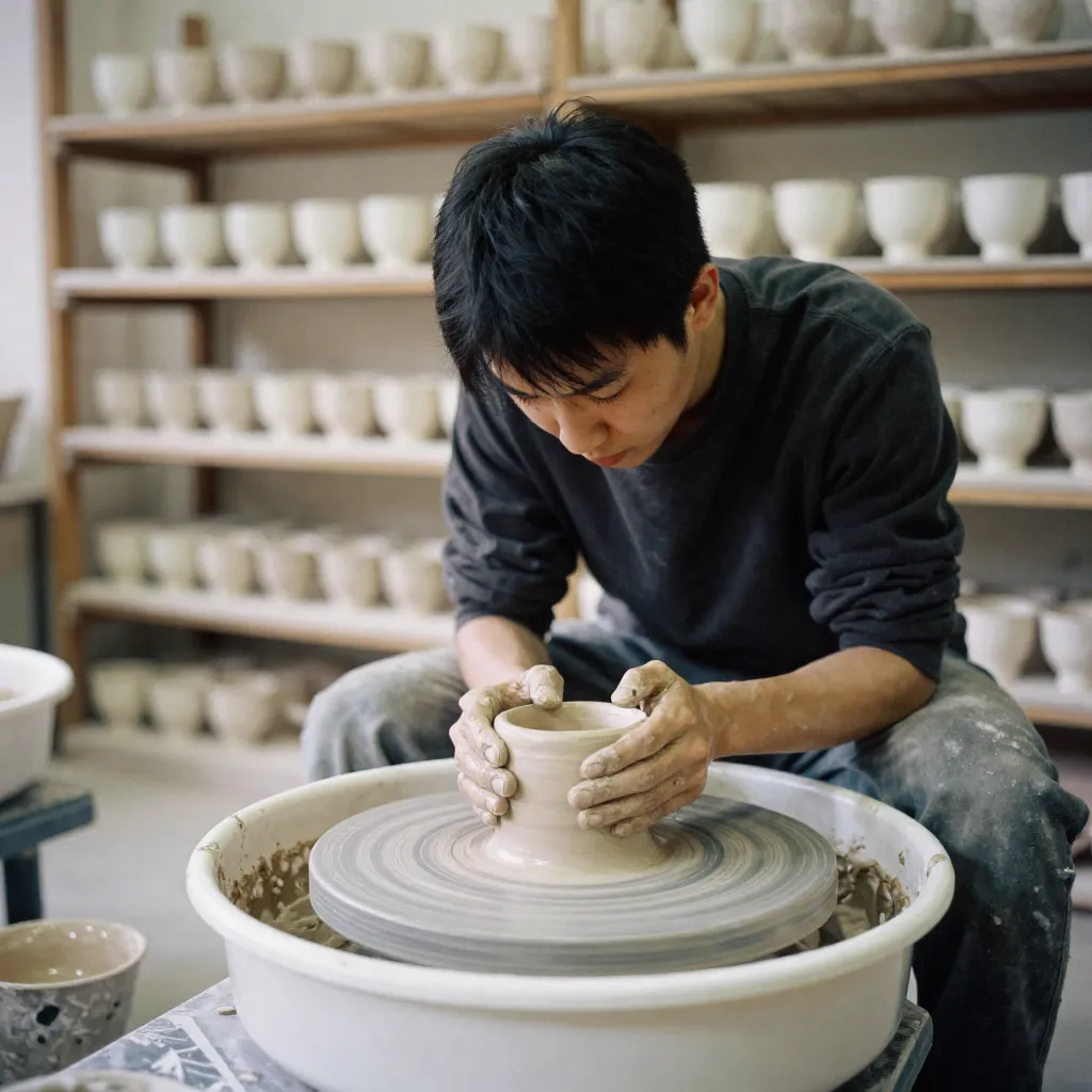 Proceso de modelado en cerámica