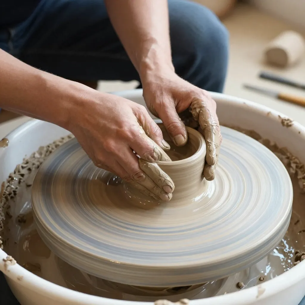 Preparación de arcilla para ceramica