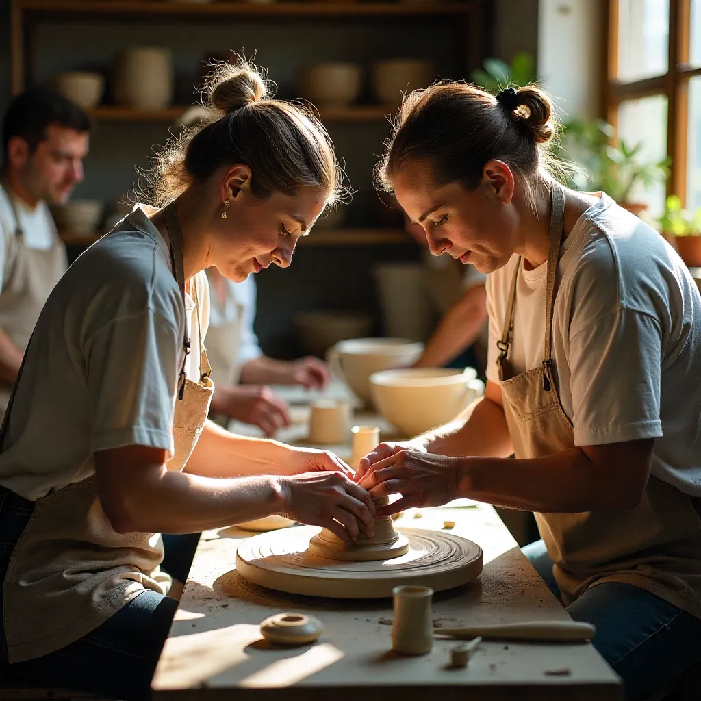 Materiales naturales para cerámica