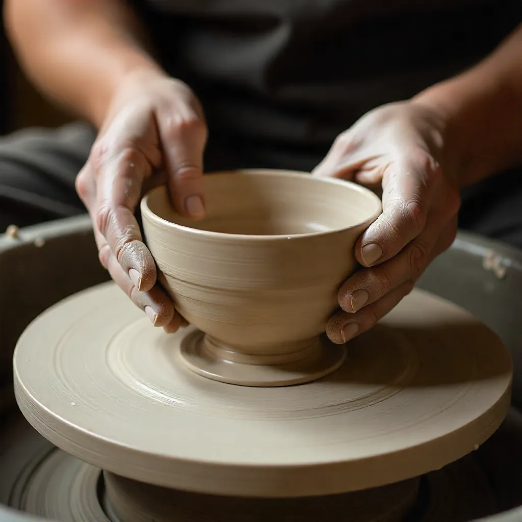 Pieza decorativa de arcilla