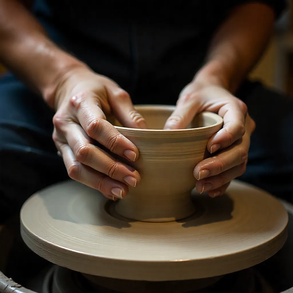 Recipiente pequeño de cerámica